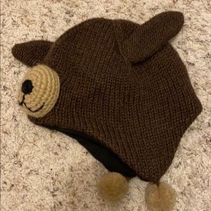 Brown Bear Hat for kids